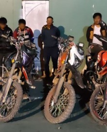 Desbaratan banda delincuencial dedicada al robo de motocicletas 
