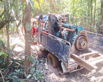 Madre de Dios: sentencian a dos personas que transportaban motor dentro de Reserva Nacional de Tambopata