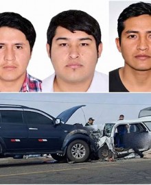 Dolor y consternación por cinco fallecidos tras brutal choque frontal en la Panamericana Sur