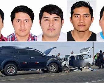 Dolor y consternación por cinco fallecidos tras brutal choque frontal en la Panamericana Sur