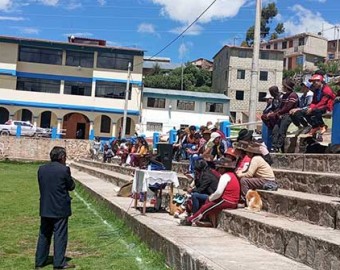 Denuncian planillas fantasmas en obra de pistas y veredas ejecutada en Huaquirca 