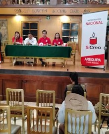 Arequipa: candidato presidencial Carlos Espá sin respaldo  en Ciudad Blanca