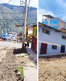 Alcalde Raúl Peña interviene avenida Panamá sin presupuesto para instalar redes de agua y desagüe 