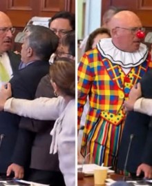 La DBA tiene nuevo bufón y matón: el senador Giampietri protagonizó altercado en Comisión de Constitución 