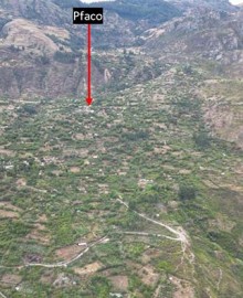 Ingemmet identifica zonas de peligro muy alto por deslizamientos en la comunidad de Pfaco, Coyllurqui 