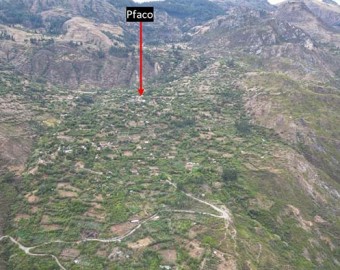 Ingemmet identifica zonas de peligro muy alto por deslizamientos en la comunidad de Pfaco, Coyllurqui 