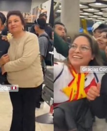 ‘Pol Deportes’ llegó a España y fue recibido por la comunidad peruana: “Gracias por el cariño”