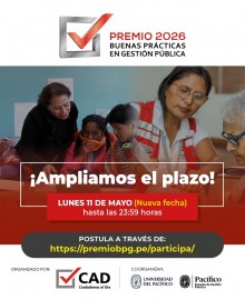 Conoce el paso a paso para postular al Premio Buenas Prácticas 2026