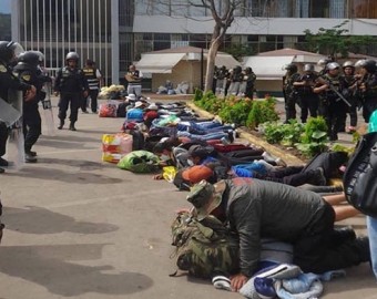 TC exhorta al Mininter y la Policía respetar los derechos a la libertad personal y a la protesta de los manifestantes