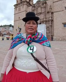 Candidata a vicepresidenta por Juntos por el Perú aseguró que su prioridad será nacionalizar las minas