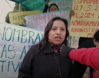 Huancavelica: cerca de 4 mil trabajadores de salud exigen nombramiento tras laborar casi 20 años 