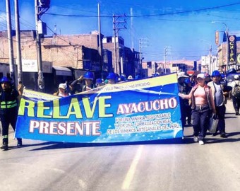 Arequipa: más mineros se suman a movilización de mineros artesanales en Chala
