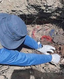 Ayacucho: recuperan restos de dos pobladores asesinados hace 42 años en La Mar
