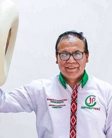Roberto Sánchez llega a Abancay para encabezar mitin en Tamburco