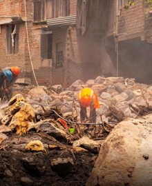 Ayacucho: distrito de Ayna continúa en emergencia por desborde del río Sankirhuato