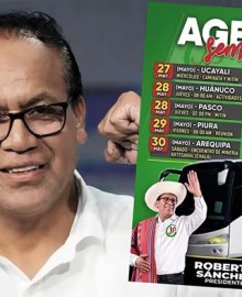 Puno: Roberto Sánchez recorre nueve regiones y cierra campaña sur andina 