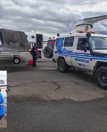 Essalud Apurímac: con éxito paciente en estado crítico fue referenciada en ambulancia aérea a Lima 