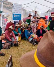 SERFOR brinda charlas en quechua a comunidades rurales para prevenir incendios forestales en Cotabambas