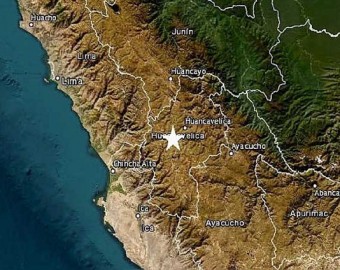Huancavelica: se registró sismo  de magnitud 4 