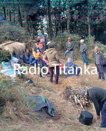 Sepultan a mujer, hermanitas y prima que murieron por impacto de rayo, en Tacmara