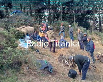 Sepultan a mujer, hermanitas y prima que murieron por impacto de rayo, en Tacmara