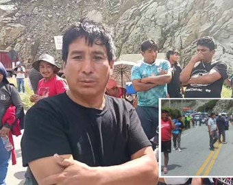 Tranportistas de carga bloquean puente Sahuinto en rechazo a incremento de precios de combustibles