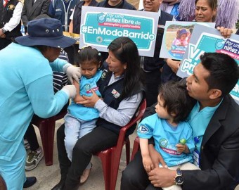 Diresa Apurímac inicia vacunación contra el sarampión a niños de 1 a 6 años, en Curahuasi