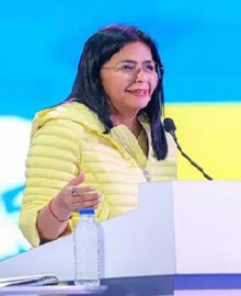 Delcy Rodríguez: EE.UU. y la derecha extremista quieren apoderarse de Venezuela para fomentar el narcotráfico