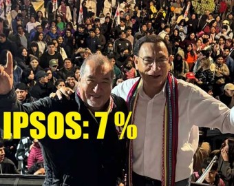 Mario Vizcarra ya empata con Keiko que lleva 20 años en campaña