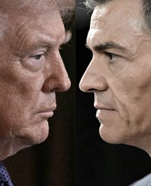 Presidente de España, Pedro Sánchez se planta ante Trump y resucita el “No a la guerra”