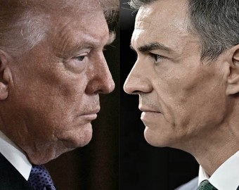 Presidente de España, Pedro Sánchez se planta ante Trump y resucita el “No a la guerra”