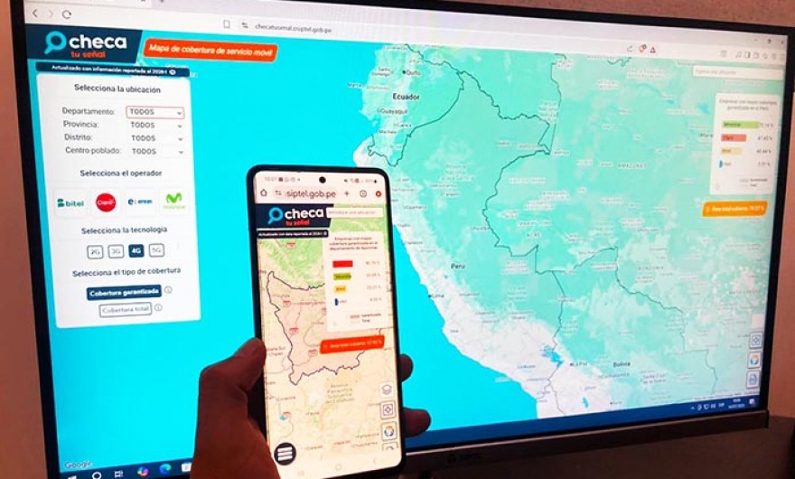 Fiestas Patrias: OSIPTEL recomienda verificar la cobertura móvil antes de viajar durante feriado largo en Apurímac