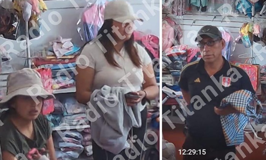 Captan a dos mujeres y un hombre robando en establecimientos comerciales de Abancay