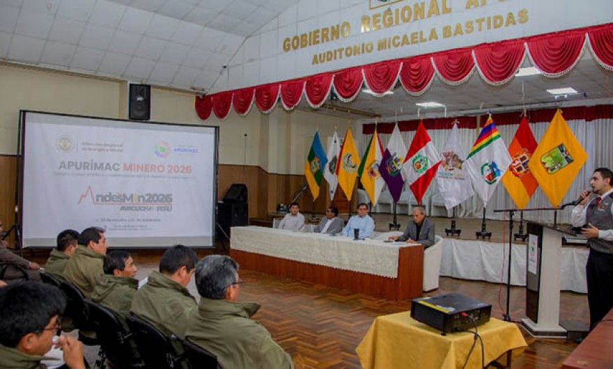 Experiencias exitosas de pequeños productores mineros participarán en AndesMin 2026, en Ayacucho