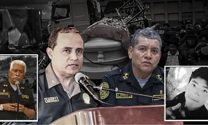 Piden 35 años de prisión para generales PNP en retiro Raúl Alfaro y Jorge Angulo por asesinato de joven en protestas de Apurímac