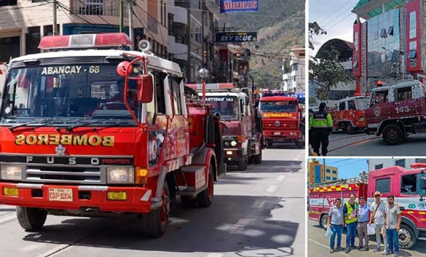 La dos únicas autobombas contra incendios están inoperativas por falta de mantenimiento