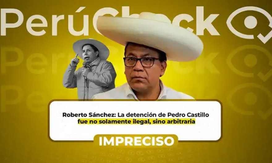 ¿La ONU declaró “arbitraria e ilegal” la detención de Pedro Castillo y exigió su liberación inmediata?