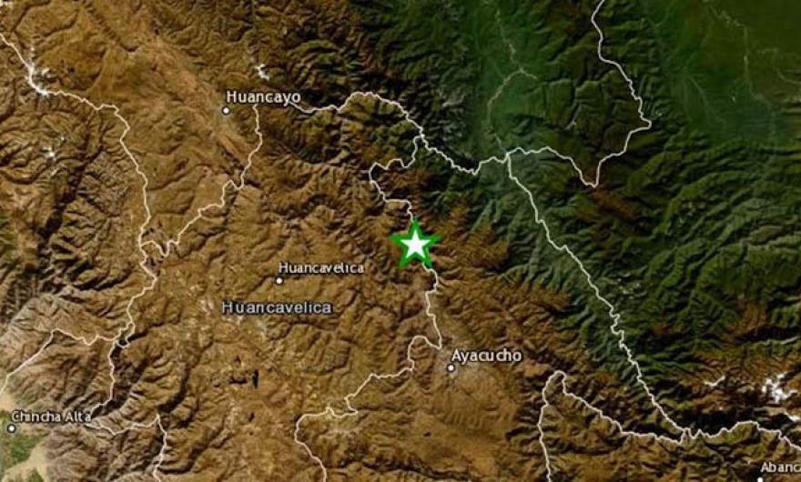 Huancavelica: un sismo de magnitud 3.4 remeció la región esta madrugada