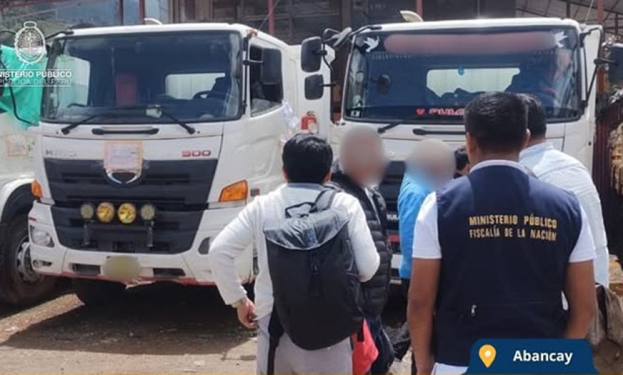 Más de 300 mil soles en vehículos y maquinarias fueron decomisadas de actividades ilegales