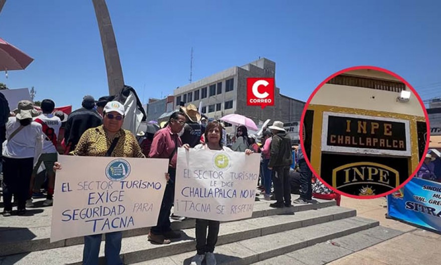 Tacna: Frente de Defensa confirma paro contra decisión de Jerí de enviar reos peligrosos a Challapalca