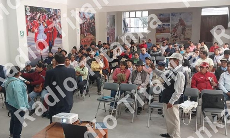 JUSHMAP: con movilización regantes rechazan desvío de presupuesto de proyecto de riego 