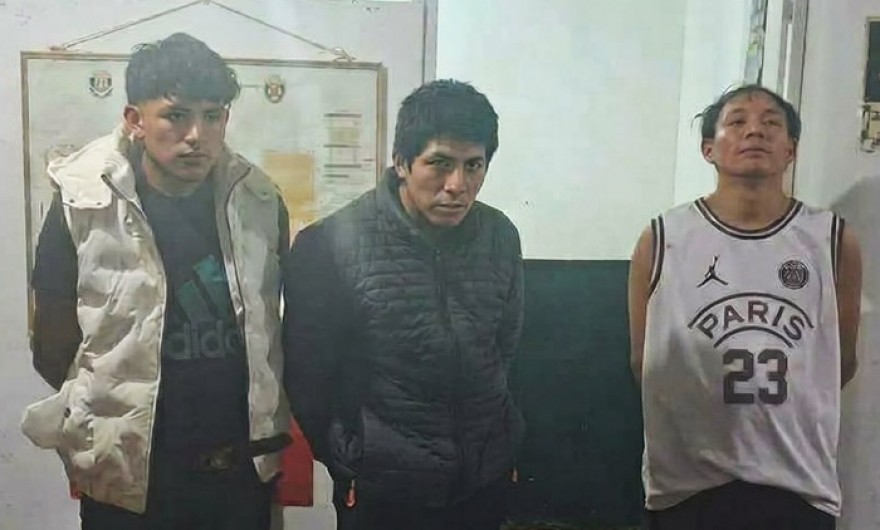 Capturan y desarticulan banda dedicada al robo de celulares “Los rápidos y furiosos de Tamburco”