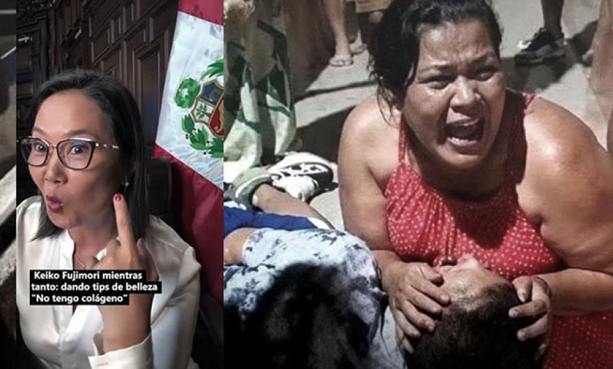 Van más de 100 asesinatos en solo 20 días mientras Keiko da consejos de maquillaje