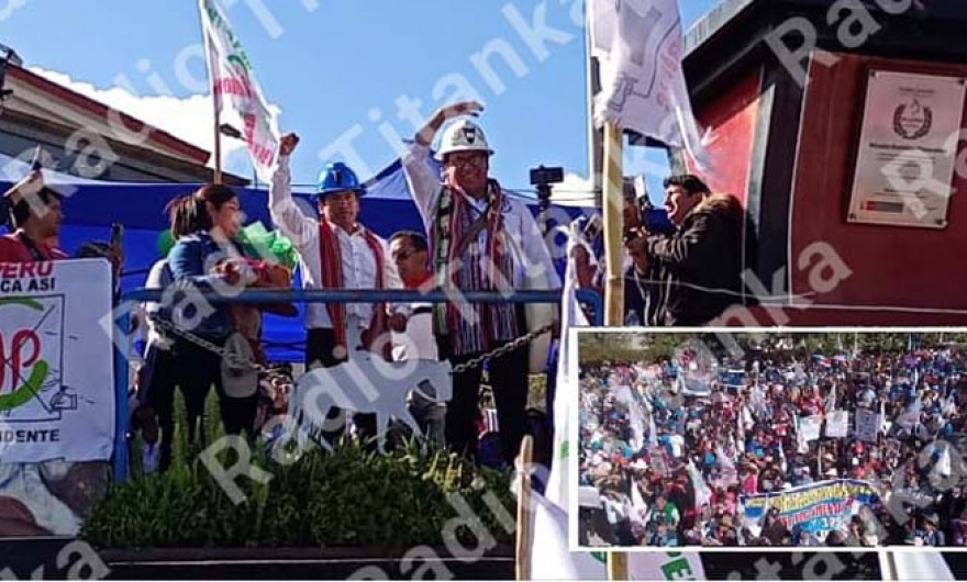 Roberto Sánchez: “trabajaremos por una nueva minería y revisaremos la Ley General de Minería”