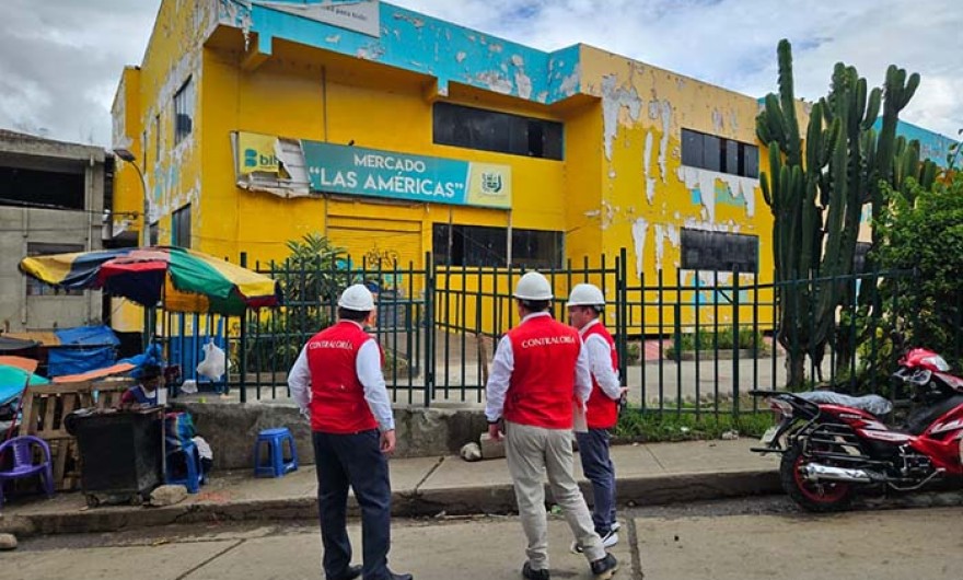 Contraloría recomienda a Municipalidad de Abancay liquidar obra del mercado Las Américas  y garantice su funcionamiento