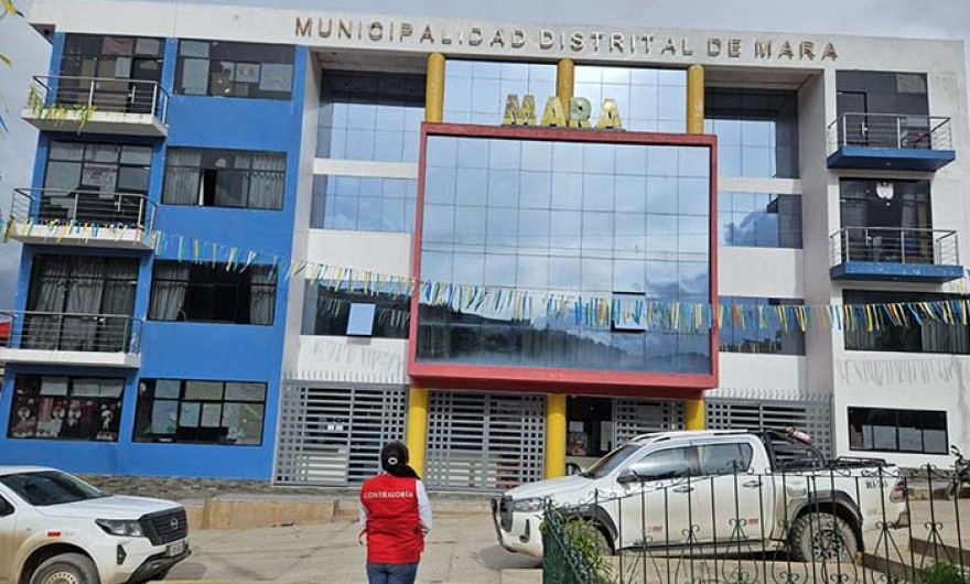 Contraloría detecta que obra de agua potable y saneamiento fue direccionada a favor de Consorcio Cusco, en Mara