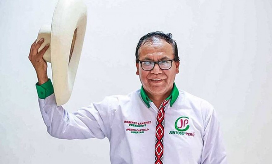 Roberto Sánchez llega a Abancay para encabezar mitin en Tamburco
