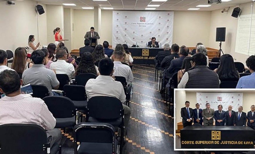 Facultad de Derecho de la UNMSM ofrece Post Grado a magistrados de Corte Superior de Justicia