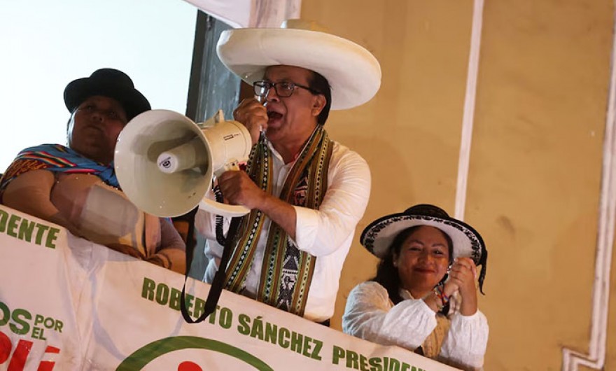 Roberto Sánchez presentará un nuevo recurso para anular elecciones y anuncia nuevas movilizaciones