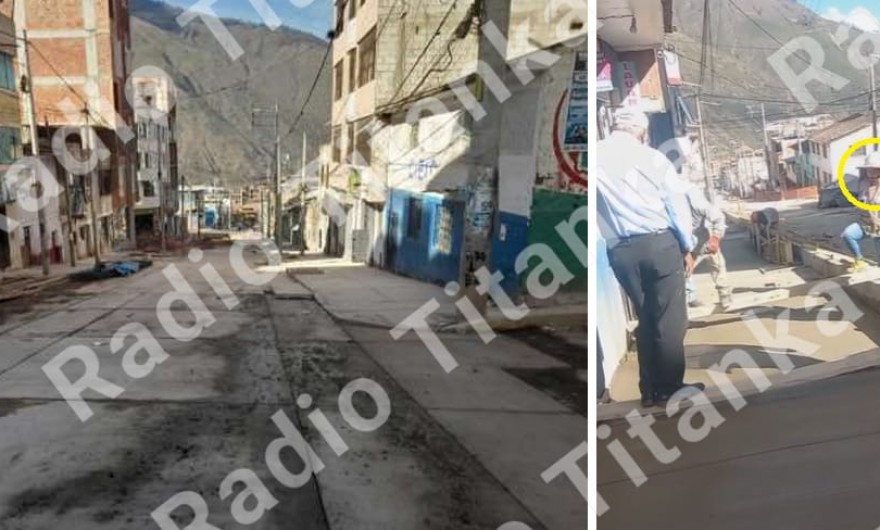 Denuncian que familiares del alcalde Peña y funcionarios trabajan en obra ejecutada por Municipalidad de Abancay 